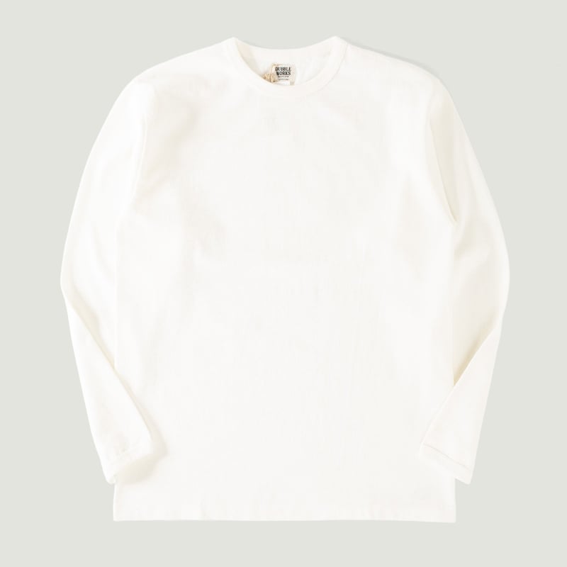 vignette-flâneurs-teeshirt-épais-dubbleworks-HEAVY-WEIGHT-LONG-sleeve-off-white