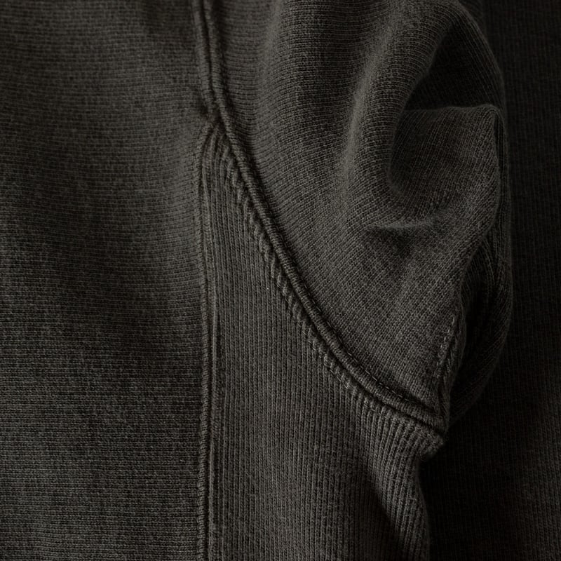 détails-bord-cote-flâneurs-GOOD-ON--Heavy-Pullover-Hood-Sweat-P-Black