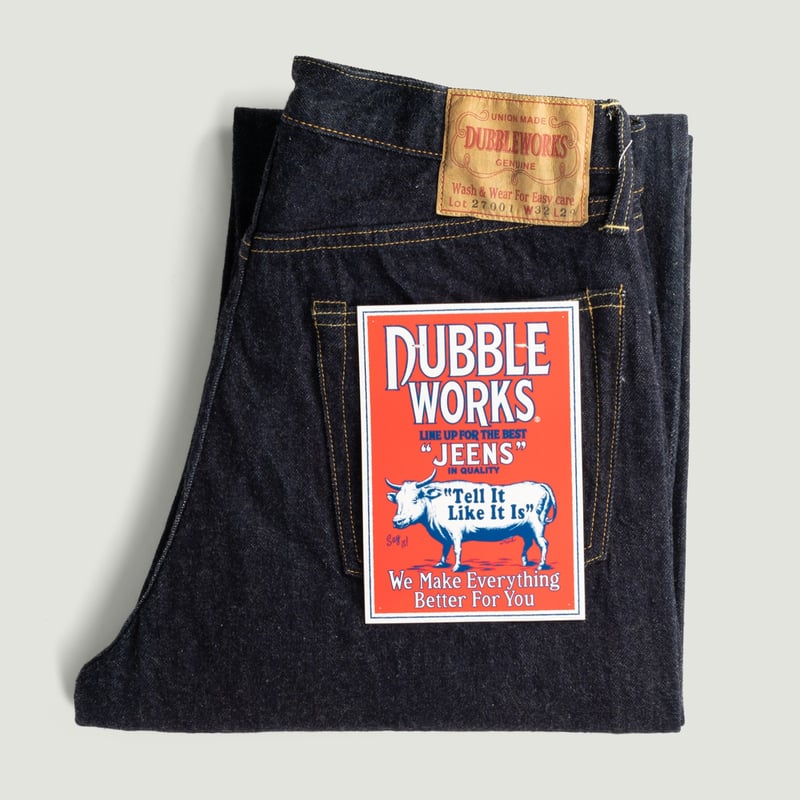 selvedge jeans—DUBBLEWORKS—flâneurs vignette