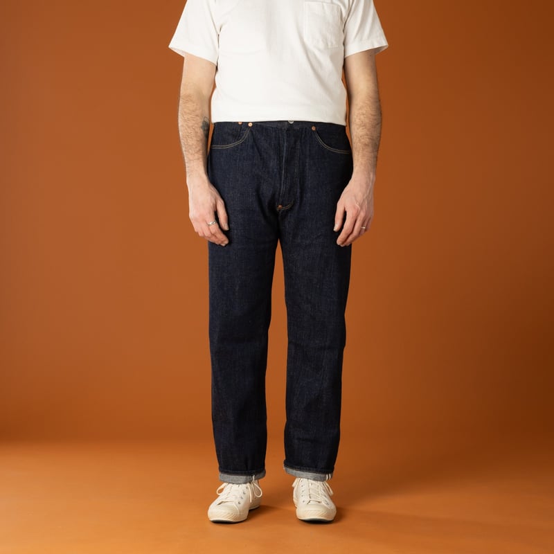 1980 Selvedge One Wash 11.4oz Selvedge TCB No.2 Jeans Front Image