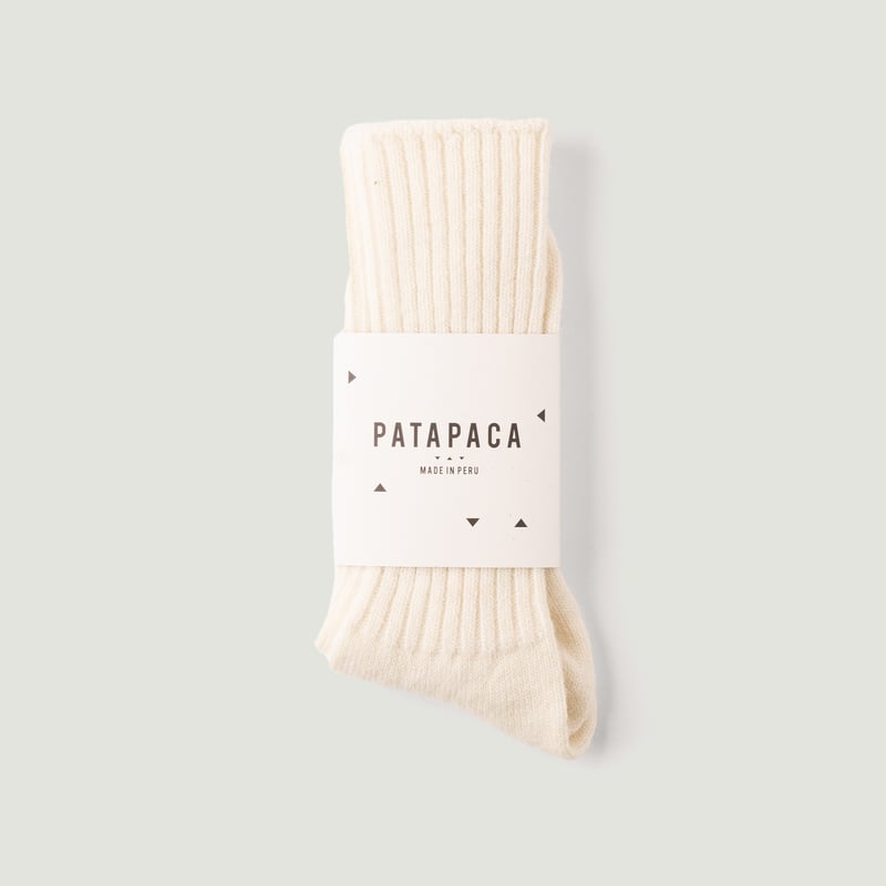 PATAPACA / Origins Socks Crudo Undyed_Vignette