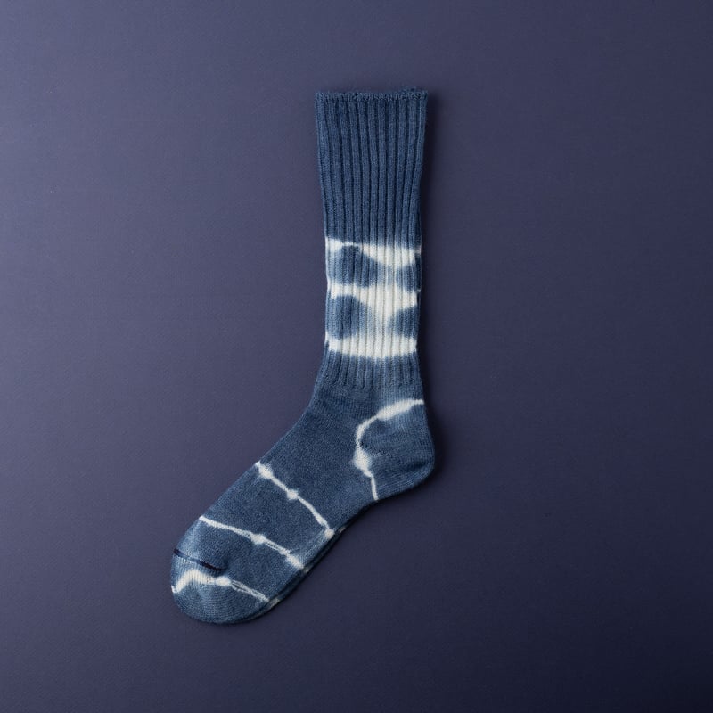 PATAPACA / Shibori Indigo Socks_alt