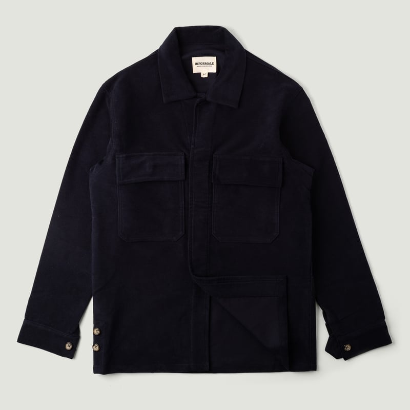 INFORMALE / WS50 Work Shirt Navy_vignette