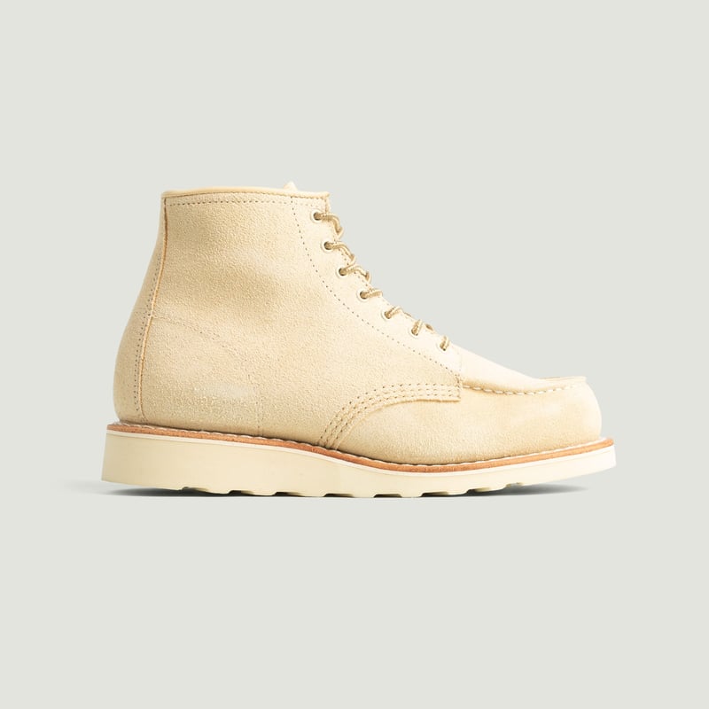 Women Moc Toe 3328 Cream Abilene