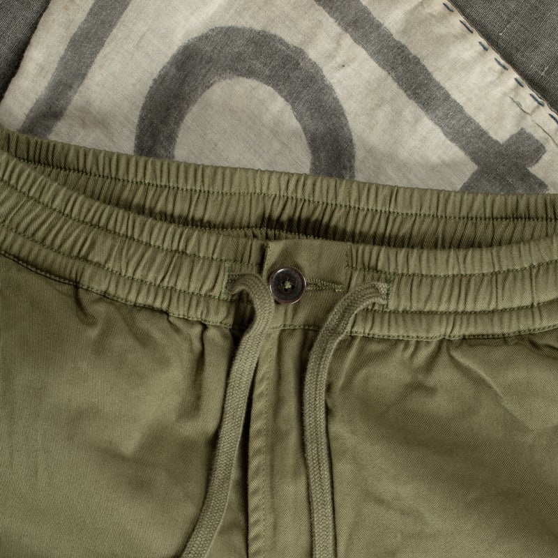 image flâneurs Universal Works Hi Water Trouser Twill Light Olive string