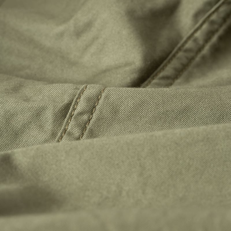 détail tissu flâneurs FOB FACTORY F2402 M-51 Shell Parka