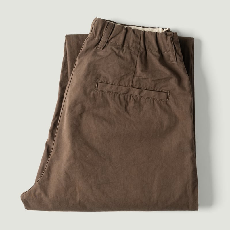 Image_Flâneurs_FOB FACTORY_F0537 Travel Pants Brown_Vignette