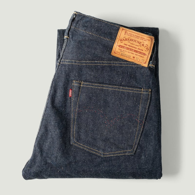 Image_Flâneurs_WAREHOUSE & CO. / Lot S1003XX Pink Selvedge WWII Indigo Denim_Vignette