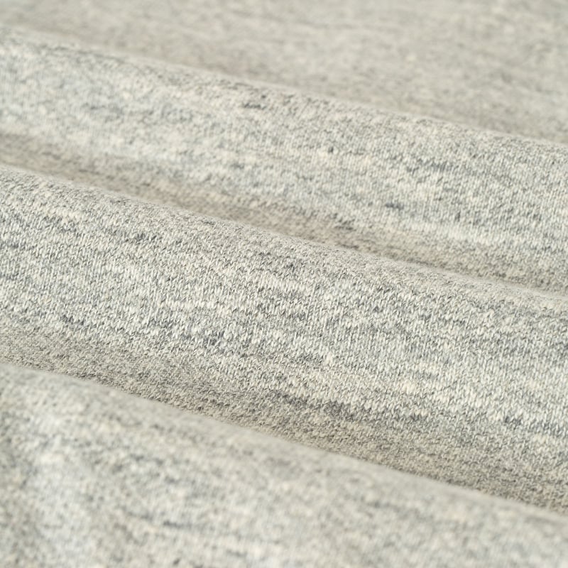 image détail flâneurs JACKMAN  GG Sweat Half-Zip Heather Gray