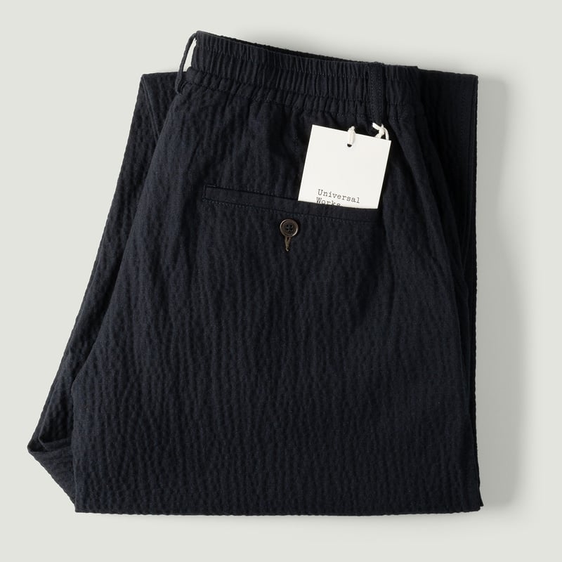 Image_Vignette_UNIVERSAL WORKS / Oxford Pant Ospina Cotton Dark Navy_Flâneurs