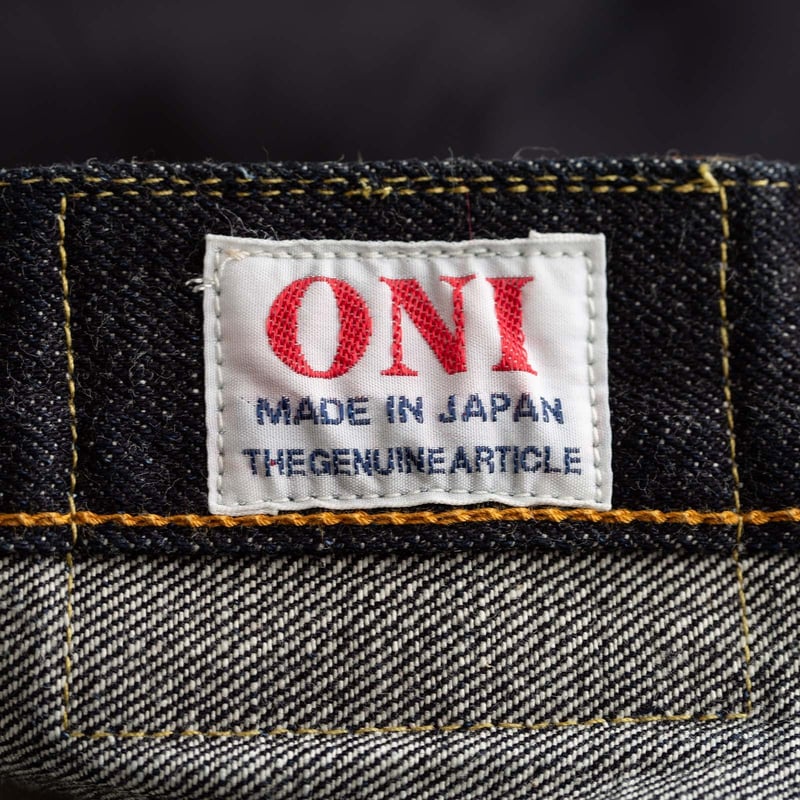 ONI DENIM 15oz Low Tension Denim - Images of Loafers Tag