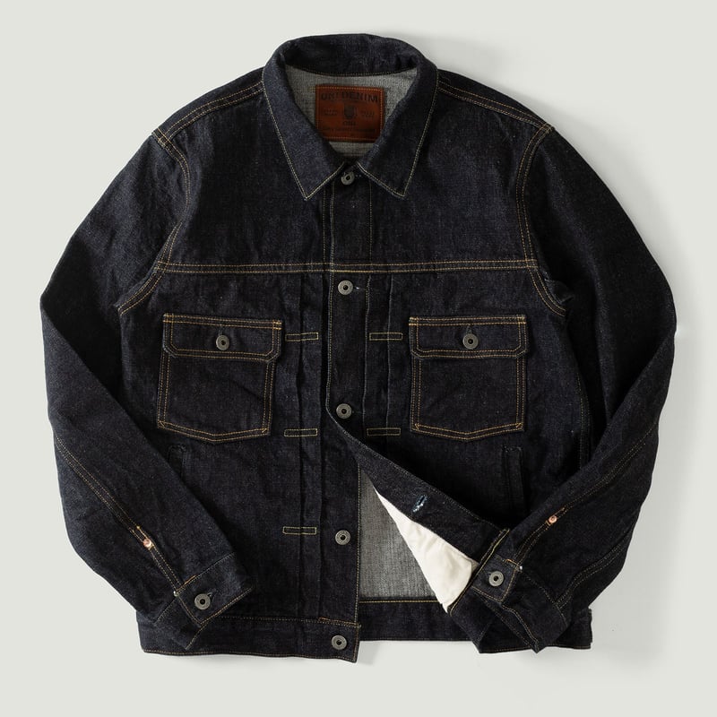 Vignettes veste en jean ONI DENIM 02516P Type II Jacket 15oz Low Tension Denim