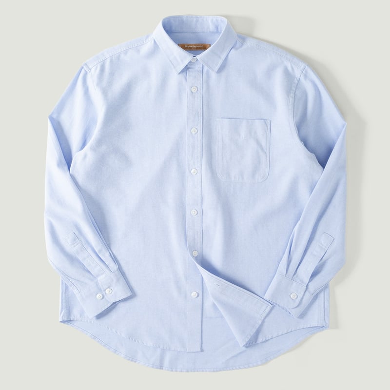 vignette flâneurs chemise coupe large FRIZMWORKS OG Oxford Oversized Shirt Blue