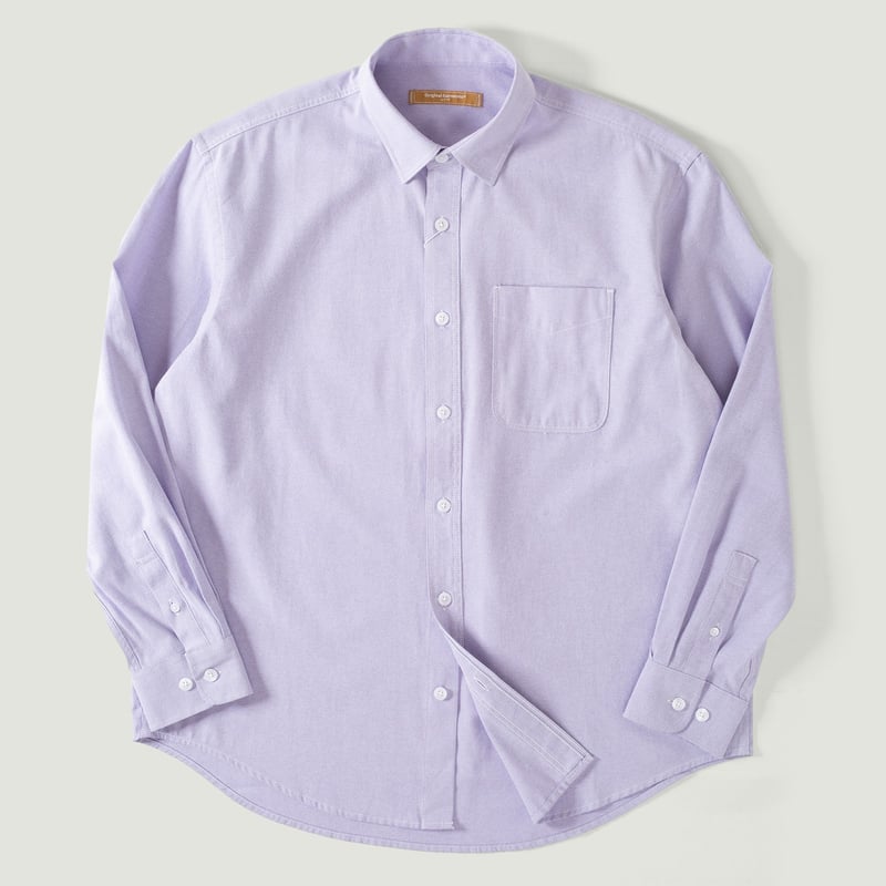 FRIZMWORKS OG Oxford Oversized Purple Shirt for Wanderers