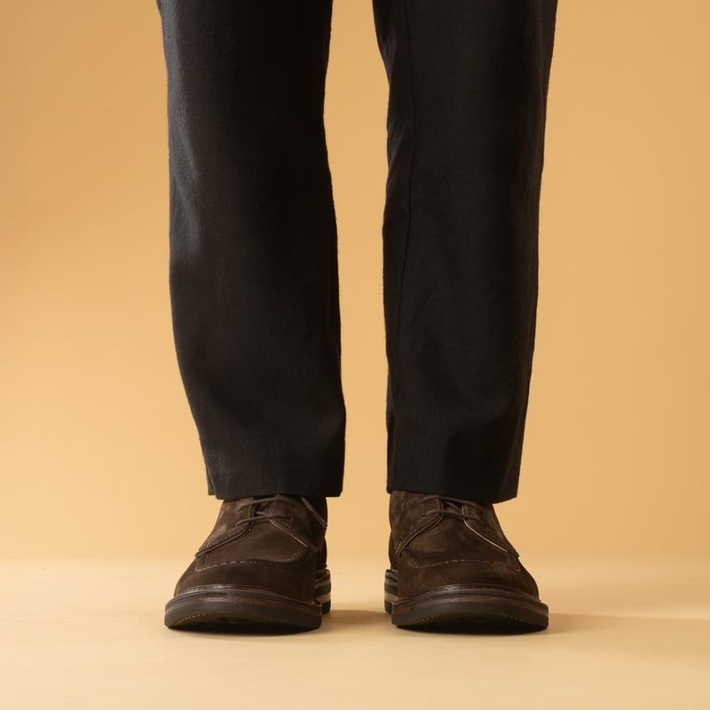image porté de face flâneurs-chaussure-ASTORFLEX-Carlflex Rubber Dark Chestnut