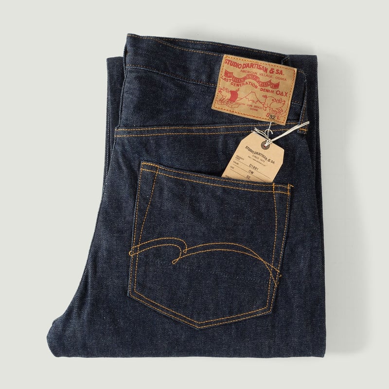 Vignettes flâneurs jeans-Studio-d'Artisant D1891 13oz 1950’s Indigo Selvedge Denim