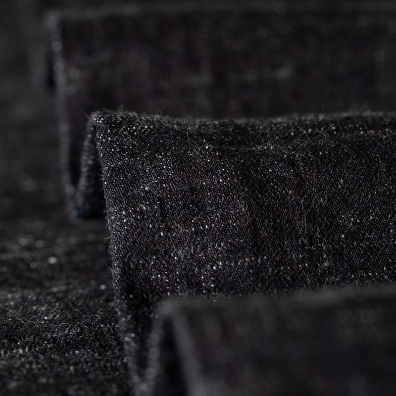 détail toile 1 flâneurs STUDIO D'ARTISAN 15oz GL3 Selvedge Denim