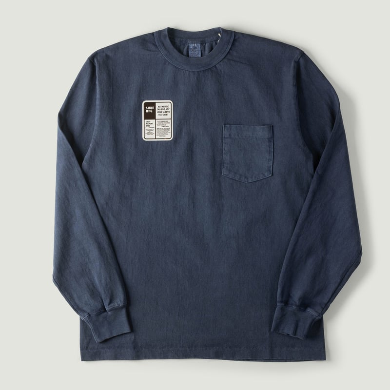 Image_Flâneurs_tee shirt manches longues_XX DEVELOPMENT / "SURE MFG" 7,5oz Pocket L/S Tee Nasvy_Vignette