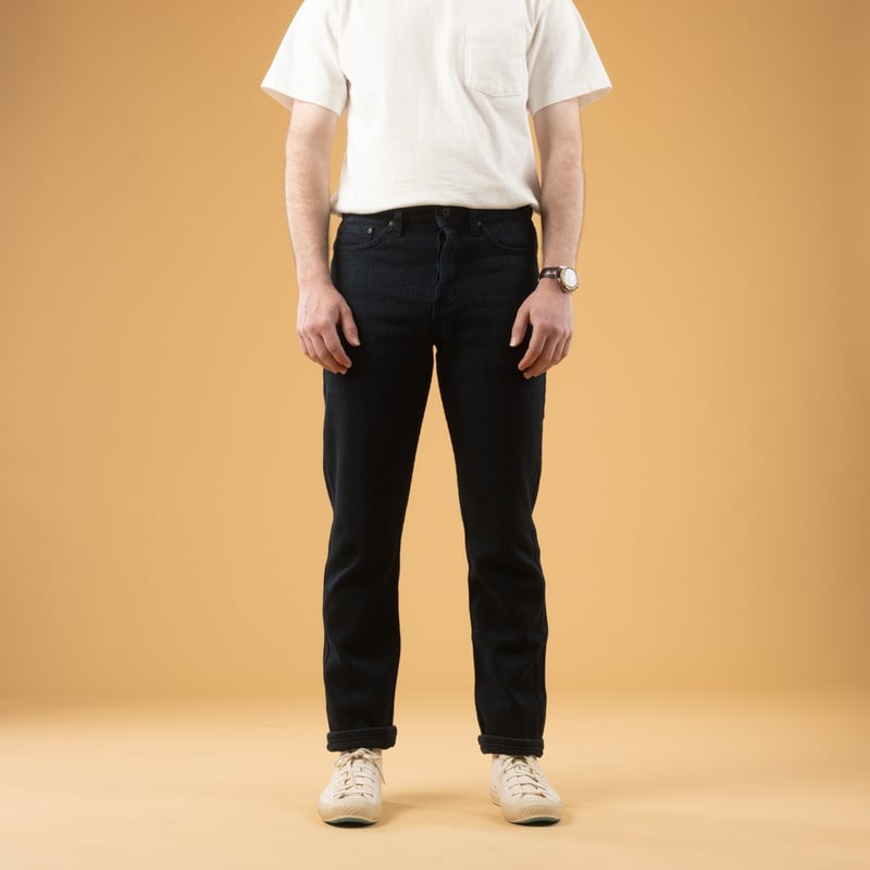 Image_Flâneurs_Pantalon-NAKED & FAMOUS / WeirdGuy Indigo Sashiko_de-face