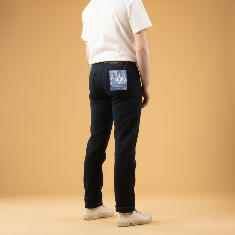 Image_Flâneurs_Pantalon-NAKED & FAMOUS / WeirdGuy Indigo Sashiko_de-dos