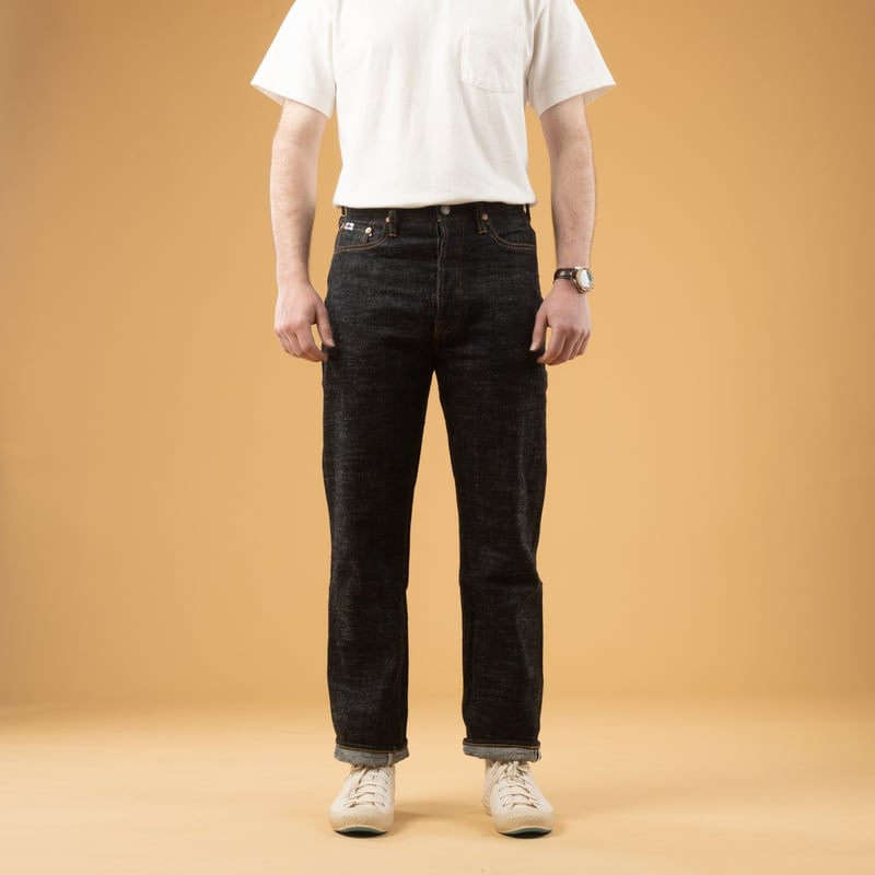 Image_flâneurs jeans STUDIO D'ARTISAN SD-1001 15oz GL3 Regular Straight Selvedge Denim_de-face