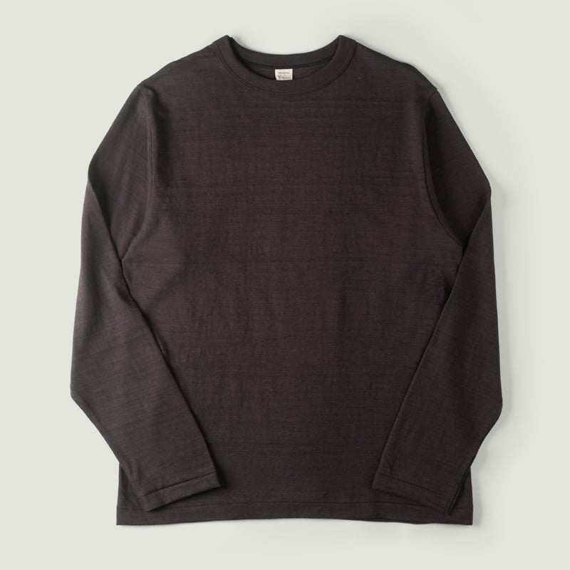 Image-Flâneurs_WAREHOUSE & CO. / lot. 5906 T-shirt L/S No Print Crew Sumikuro_Vignette