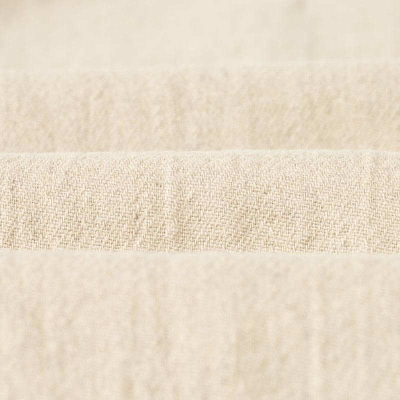 tissu détail flâneurs Beams 2 Pleats Twill Trousers natural