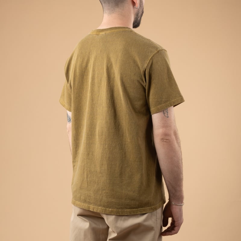 Image_Flâneurs_GOOD ON / Short Sleeve Crew T-Shirt P-Khaki Drill_de-dos
