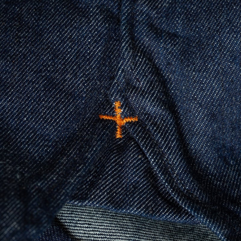 Image-Flâneurs_BEAMS PLUS / BD Denim Shirt Indigo_detail-gusset