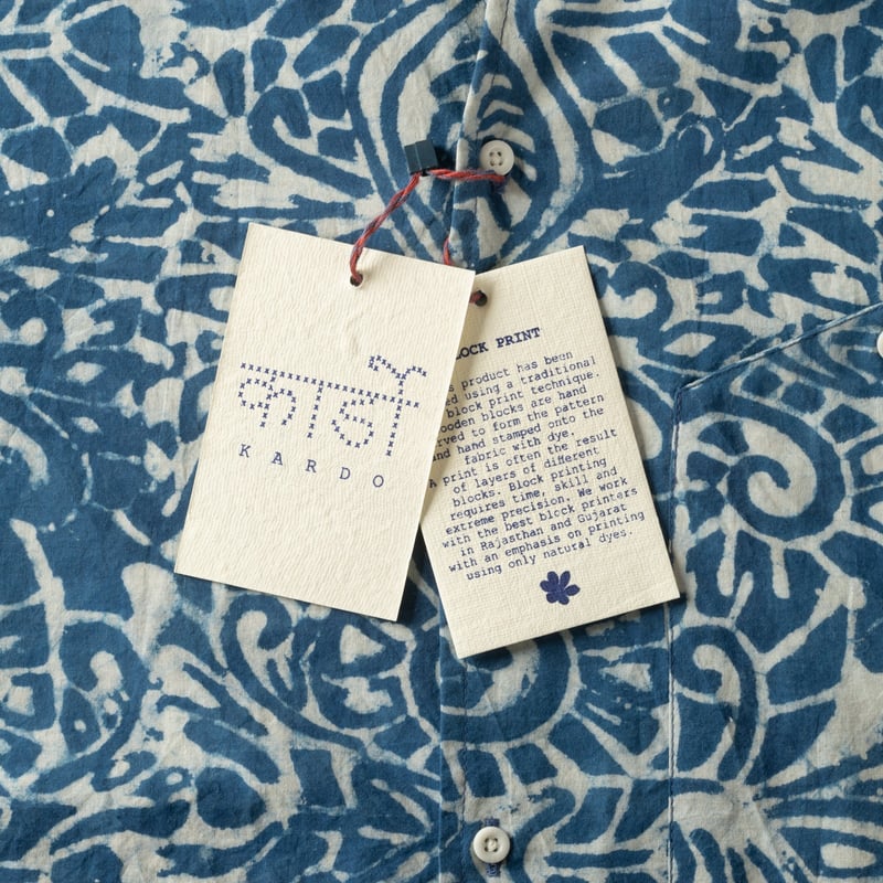 Image_flâneurs_KARDO x FLÂNEURS / S/S Shirt BP134_détail-étiquette