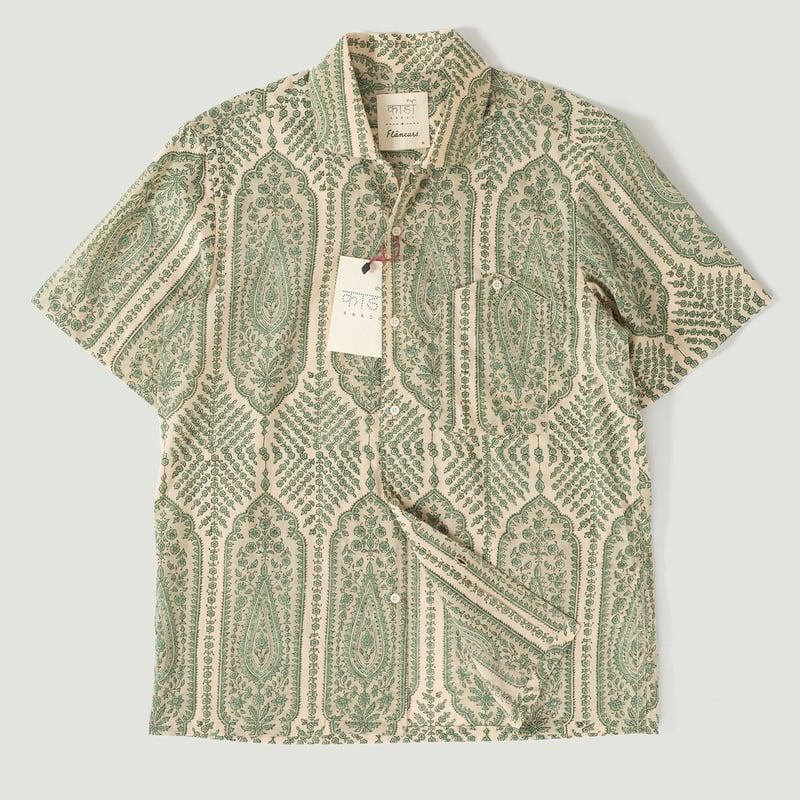 Image_Flâneurs_KARDO x FLÂNEURS Shirt BP109 paisley green_Vignette