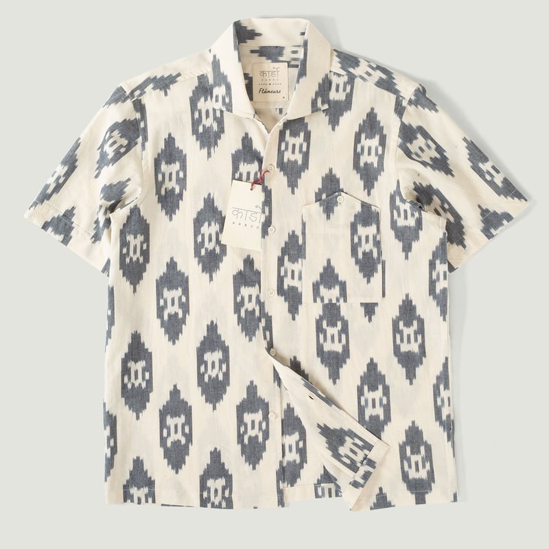 Image_Flâneurs-KARDO x FLÂNEURS SS Shirt Ikat 555_Vignette