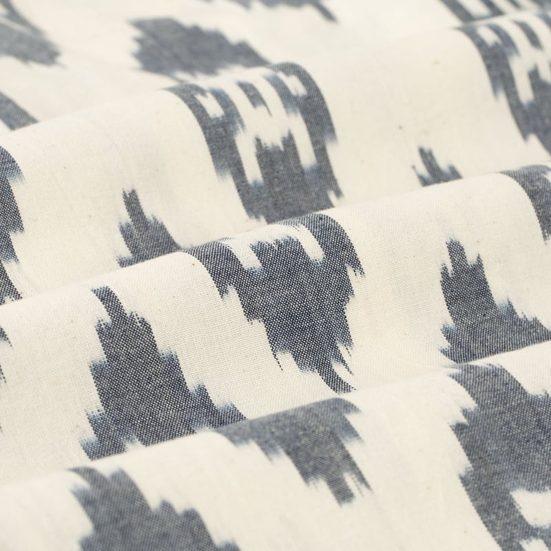 Image détail tissu Flâneurs-KARDO x FLÂNEURS SS Shirt Ikat 555_Vignette