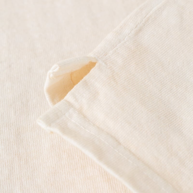 Image detail of loafers GOOD ON short sleeve thick Heavy Raglan Pocket Tee in natural color