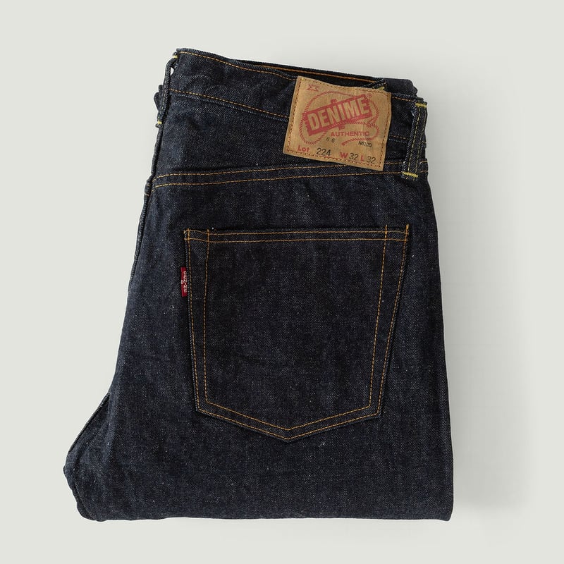 Vignettes flâneurs jeans selvedge DENIME Lot 224-66 Model 66 Indigo