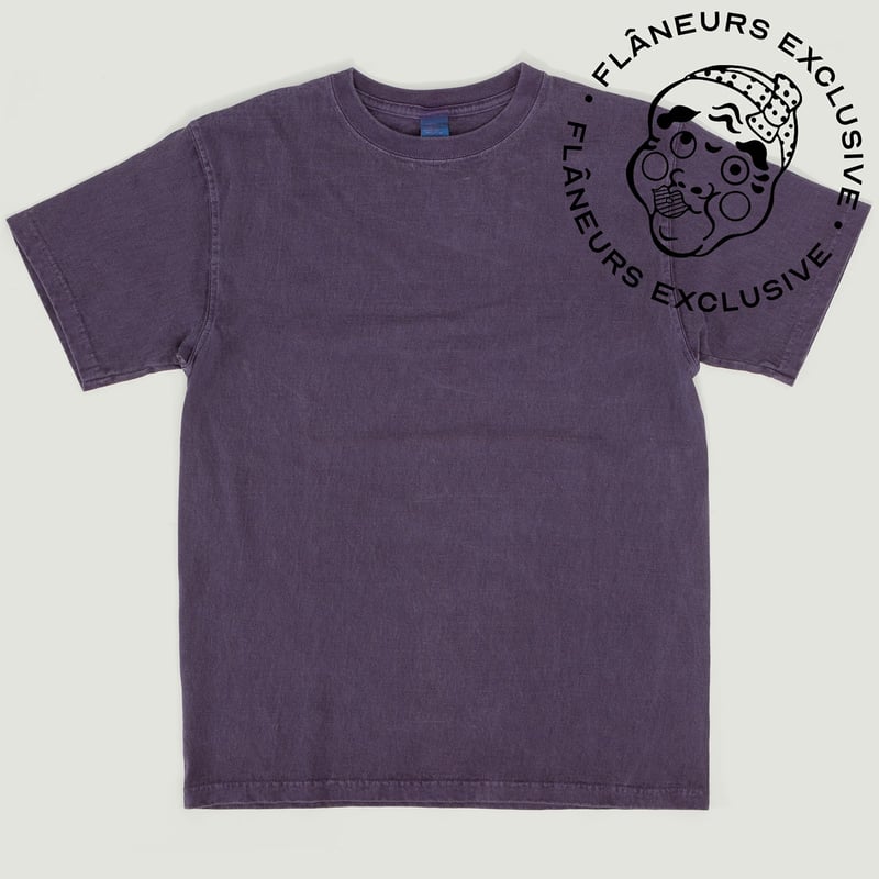 Vignettes flâneurs exclusive  teeshirt GOOD ON  Short Sleeve Crew T-Shirt P-grape badge