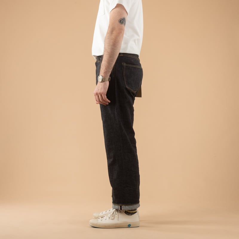 image flâneurs MOMOTARO_0906-13 13oz Wide Straight Selvedge Denim (3)