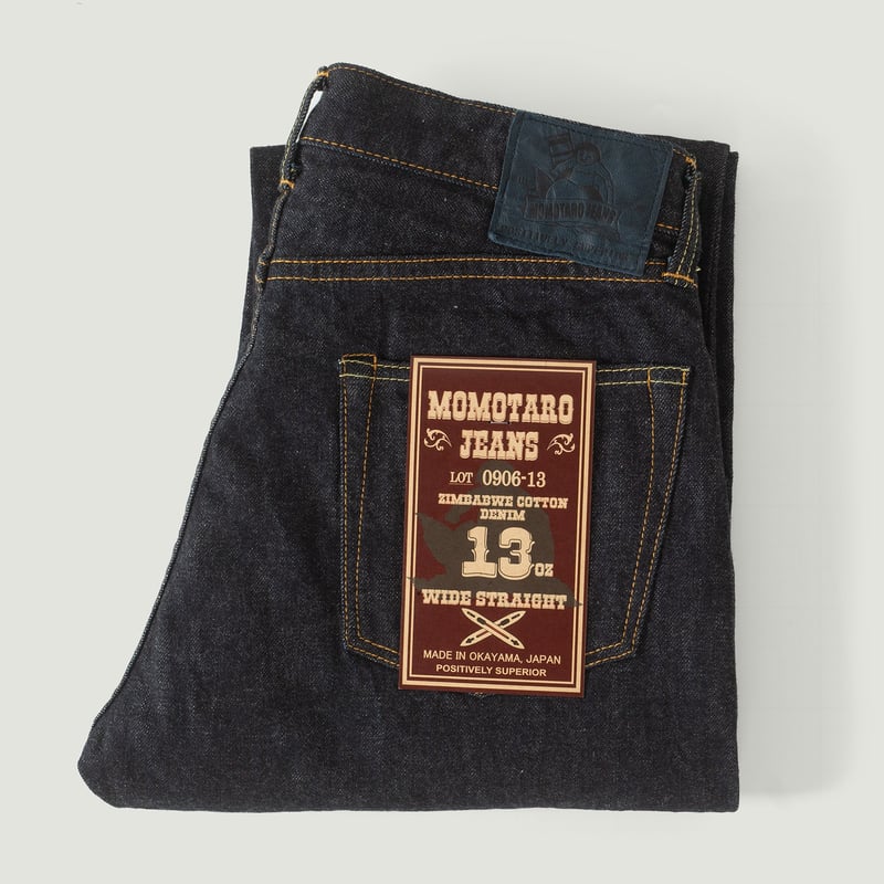 Vignettes flâneurs MOMOTARO 0906-13 13oz Wide Straight Selvedge Denim