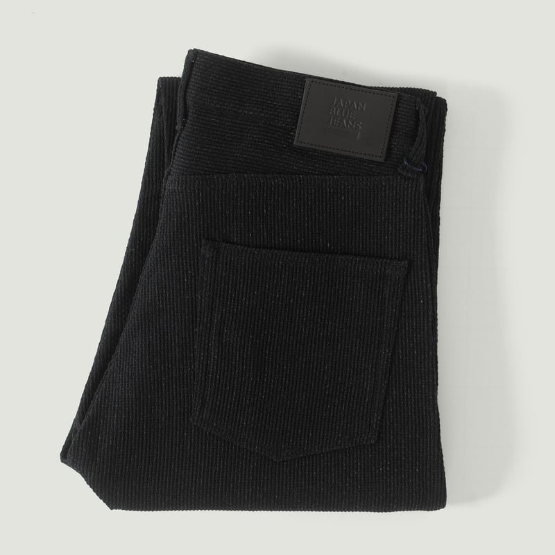 Vignettes flâneurs JAPAN BLUE Sashiko Wide Tapered 5P Black
