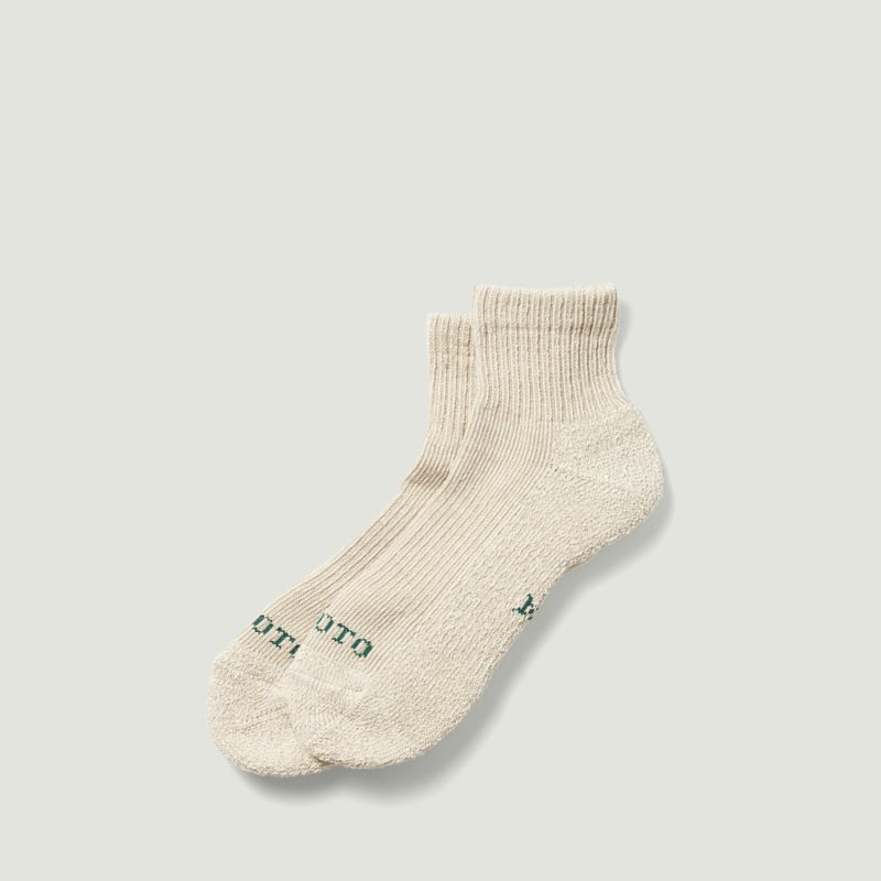 Image-Flâneurs_ROTOTO / Hemp/Organic Cotton Pile Ankle Socks Beige_Vignette