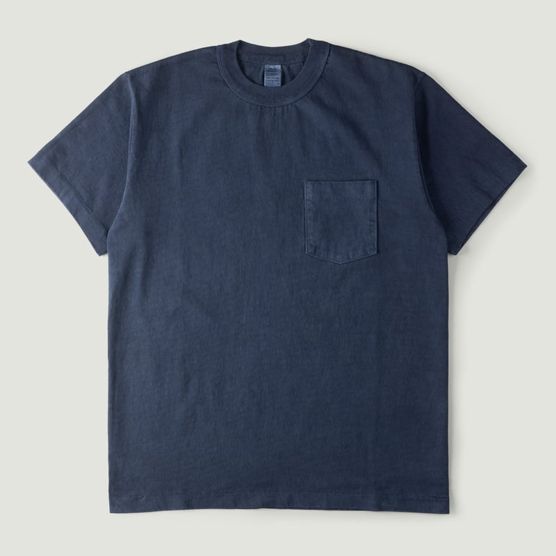 Image-Flâneurs_XX DEVELOPMENT / "SURE MFG" 7,5oz Pocket S/S Tee Nasvy Blue_Vignette