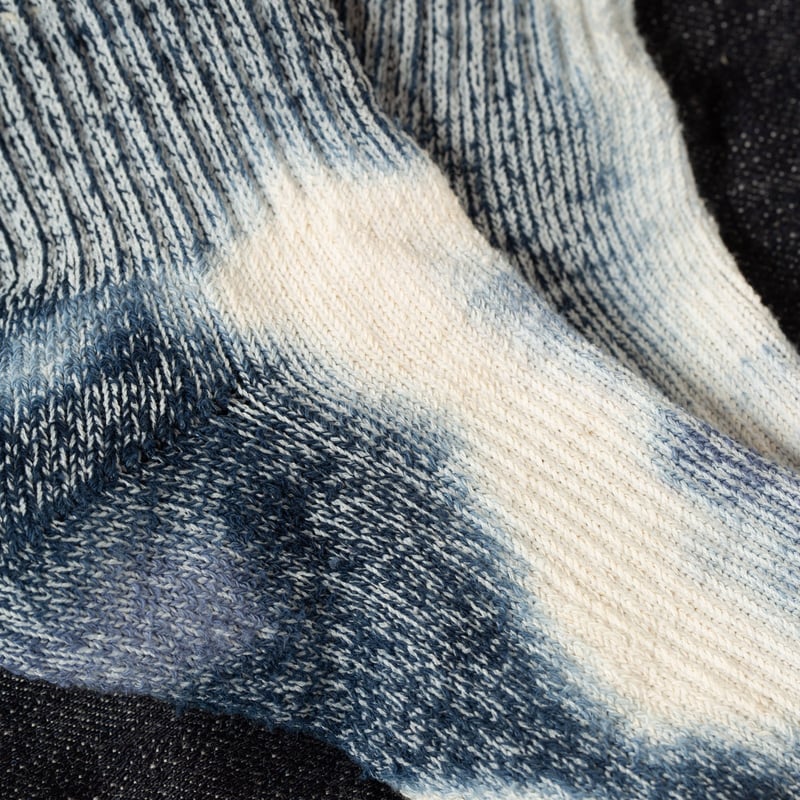 image flâneurs chaussettes ROTOTO HempOrganic Cotton Pile-navy blue