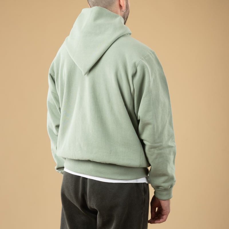 Image-Flâneurs_XX DEVELOPMENT / "SURE MFG" The Californians 60's Hoodie Big Sur Leaf_de-dos