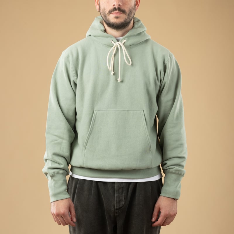 Image-Flâneurs_XX DEVELOPMENT / "SURE MFG" The Californians 60's Hoodie Big Sur Leaf_de-face