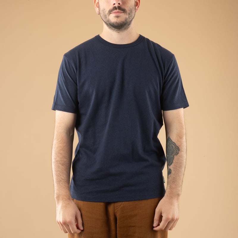 Basic Short Sleeve Tee Marine Navy