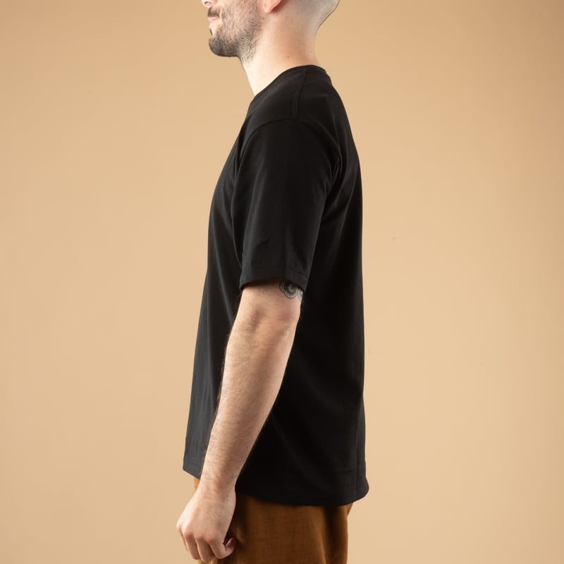 Royal Organic Cotton T-Shirt Black