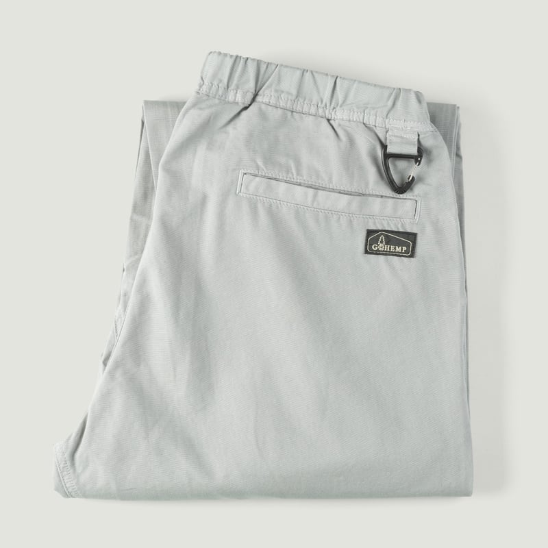 Image-Flâneurs_GOHEMP / Hemp Utility Basic Pants Ice Gray_Vignette
