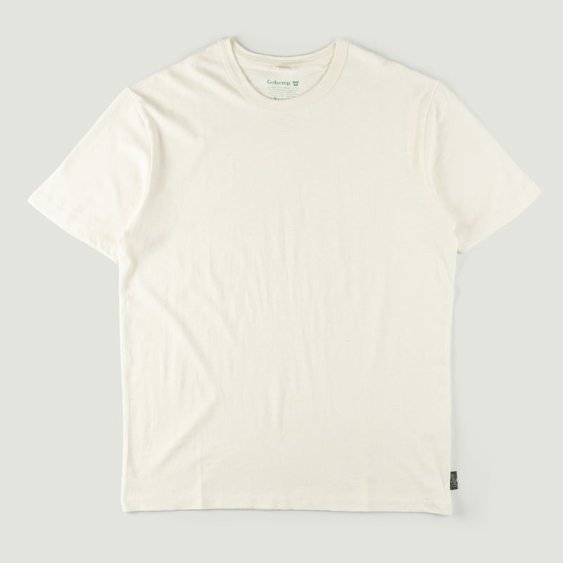 Basic Short Sleeve Tee in Natural
