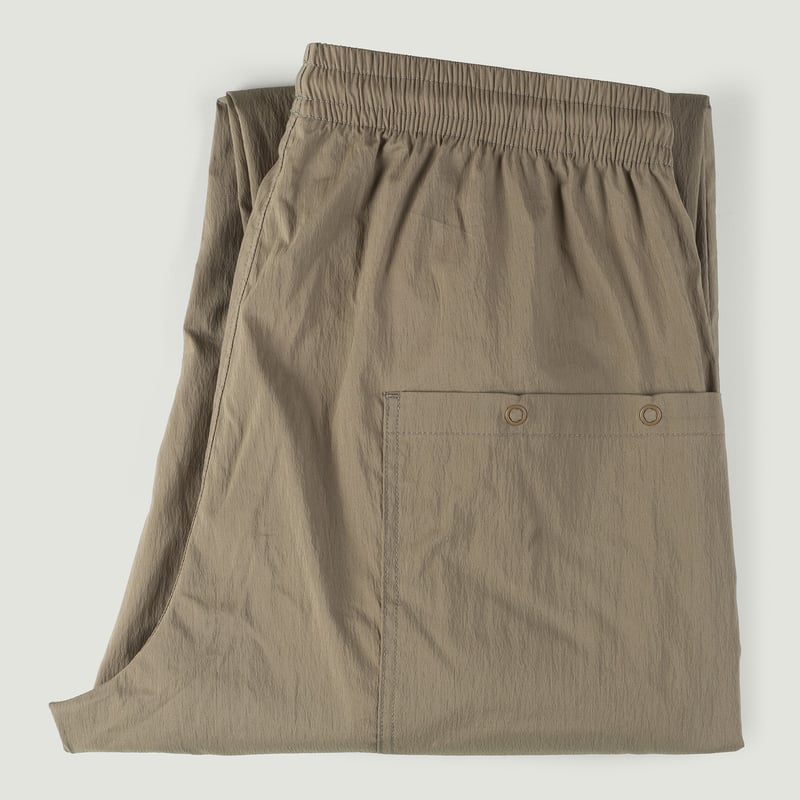 Image-Flâneurs_JACKMAN / Crepe Umps Pants Sepia_Vignette