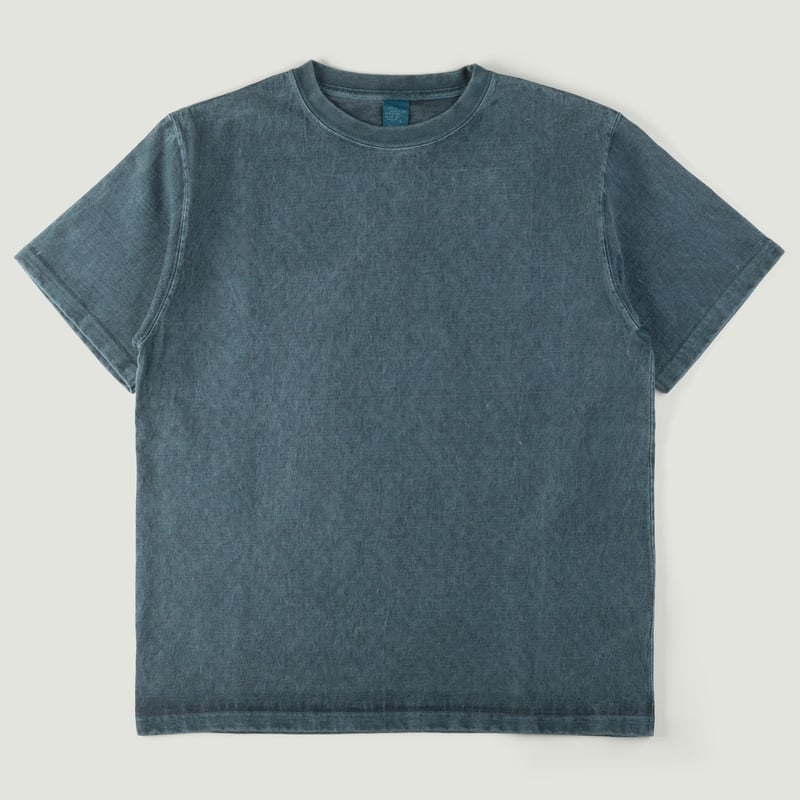 Image-Flaneurs_GOOD ON / S/S Heavy Crew Tee P-Slate_Vignette